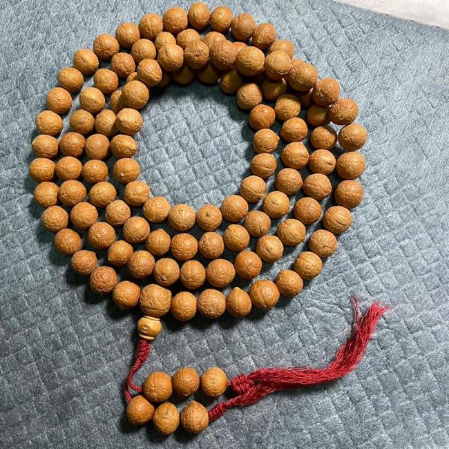 Bodhi Seed Malas | 108 Mala Beads Nepal Bodhi Seed Luck Wealth Tassel Bracelet Bodhi Seed Malas Bodhi Seed Malas