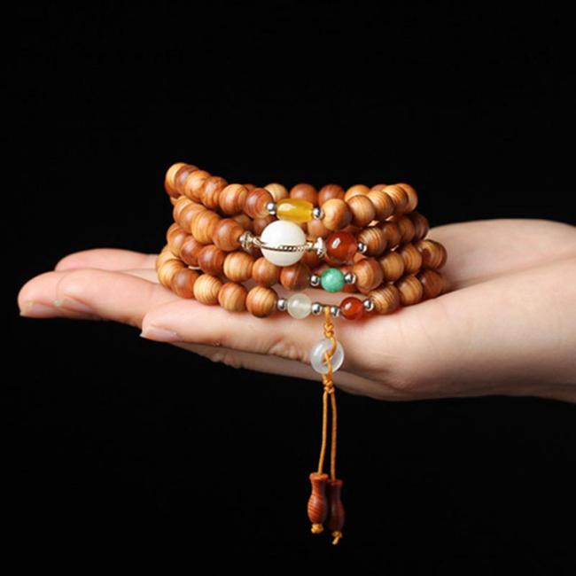 Bodhi Seed Malas | Tibetan Rosewood Mala Healing Necklace Bracelet Bodhi Seed Malas Bodhi Seed Malas