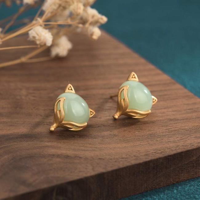 Earrings | FengShui Jade Luck Earrings Earrings Earrings