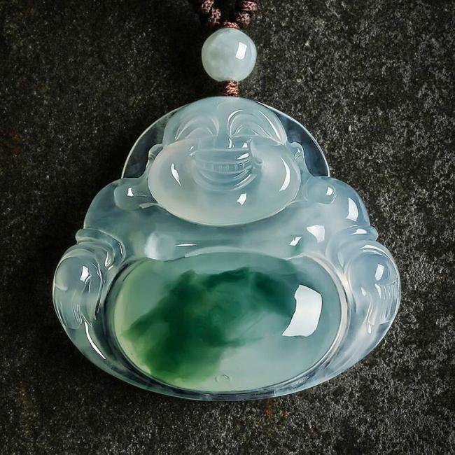 Necklaces & Pendants | Buddha Cyan Jade Luck Necklace Pendant Jewelry Necklaces & Pendants