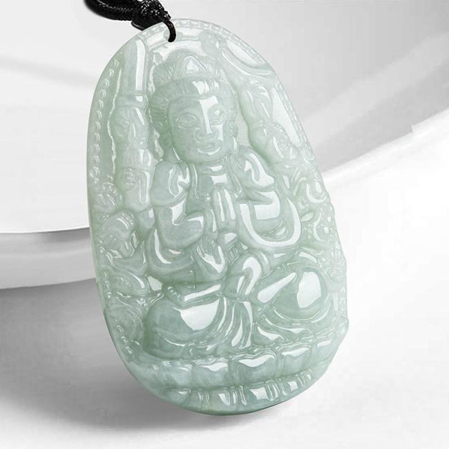 Necklaces & Pendants | Chinese Zodiac Natal Buddha Jade Wealth Prosperity Necklace Pendant Jewelry Necklaces & Pendants