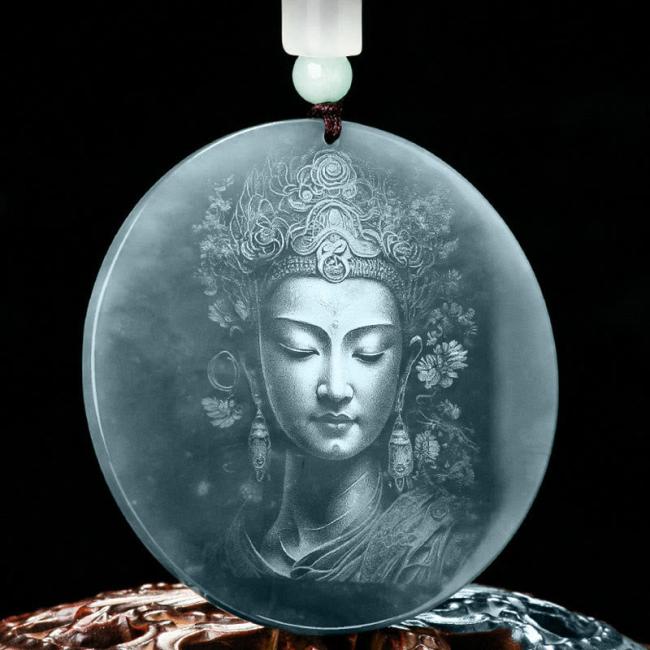 Necklaces & Pendants | Kwan Yin Avalokitesvara Jade Abundance String Necklace Pendant Jewelry Necklaces & Pendants