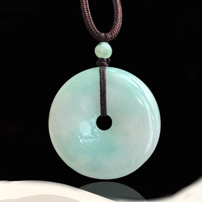 Necklaces & Pendants | Round Jade String Luck Necklace Pendant Jewelry Necklaces & Pendants