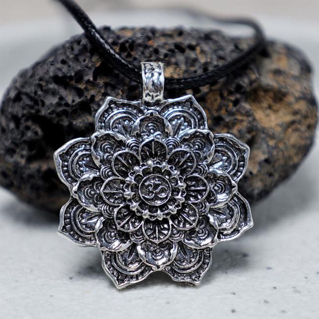 Necklaces & Pendants | Tibetan Lotus Blessing Necklace Pendant Jewelry Necklaces & Pendants