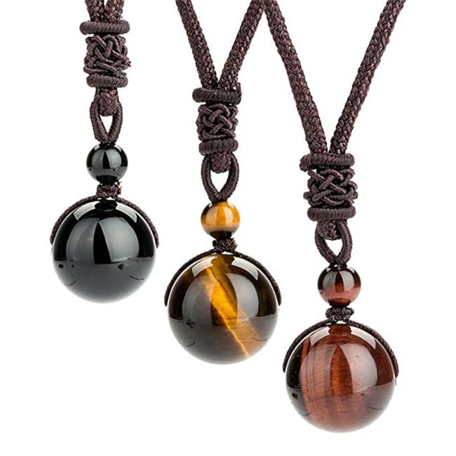 Necklaces & Pendants | Tibetan Tiger’s Eye Protection Necklace Jewelry Necklaces & Pendants