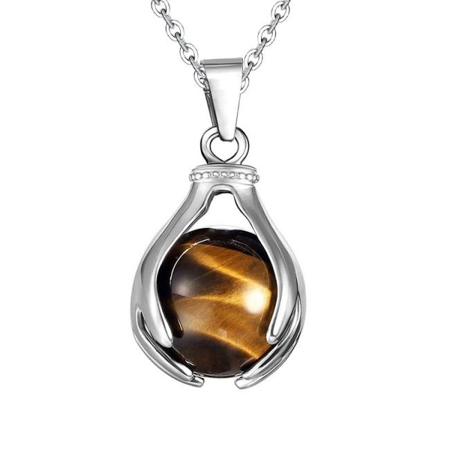 Necklaces & Pendants | Tiger’s Eye Healing Gemstone Necklace Jewelry Necklaces & Pendants