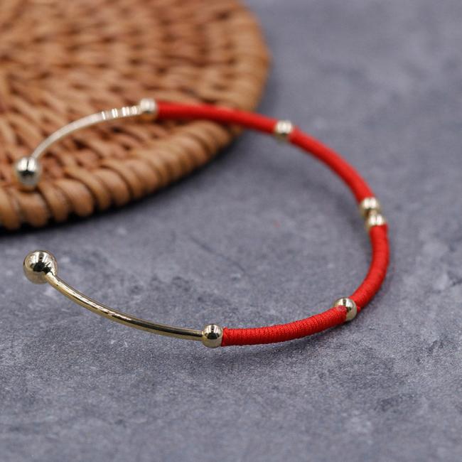 Bracelets | Red String Blessing Protection Cuff Bracelet Bracelets Bracelets