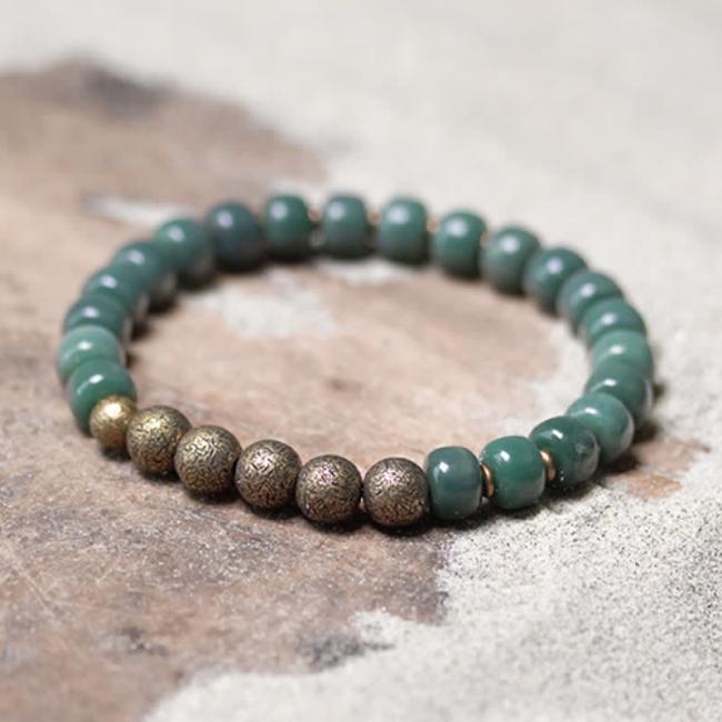 Bracelets | Tibetan Cyan Bodhi Seed Copper Success Bracelet Bracelets Bracelets