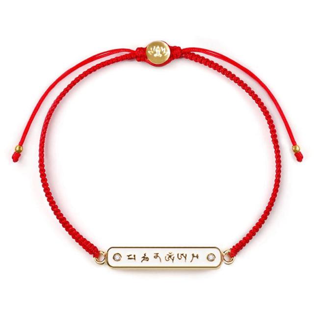 Bracelets | Tibetan Handmade Om Mani Padme Hum Peace Red String Bracelet Bracelets Bracelets